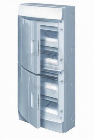 Rozvodnice nástěná, 48 Modulů, plastová