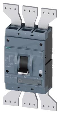 Jistič 1250A 85kA/415V, Ir500÷1250A, 3P přední přívod SIEMENS 3VA2612-6HK32-0AA0