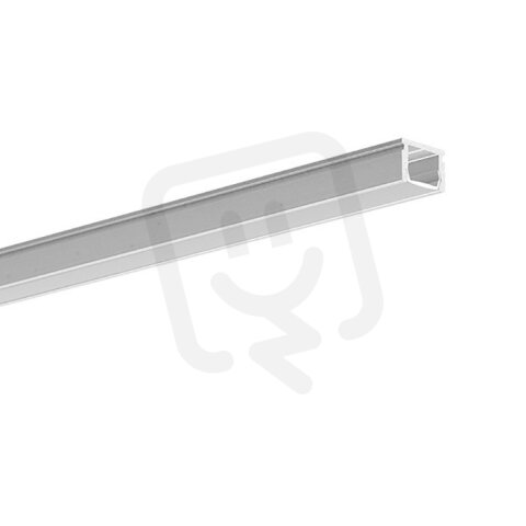LED hliníkový profil KLUŚ PIKO stříbrná 1m /B8288_1m/ ALUMIA A08288A_1