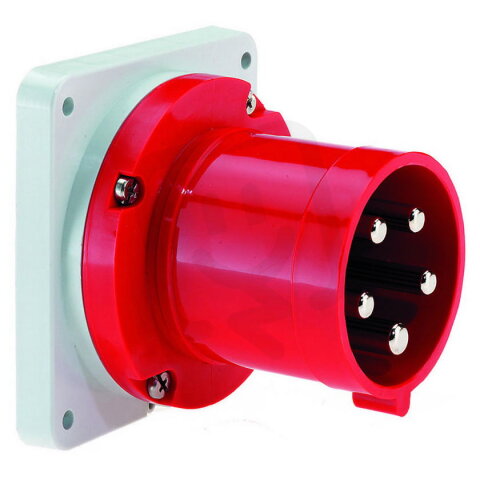 Přívodka vestavná 63A 5p 400V IP44 6h BALS 2837