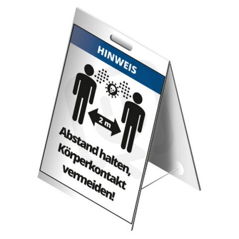 Lepenkový stojan DODRŽUJ ODSTUP! CIMCO 182800