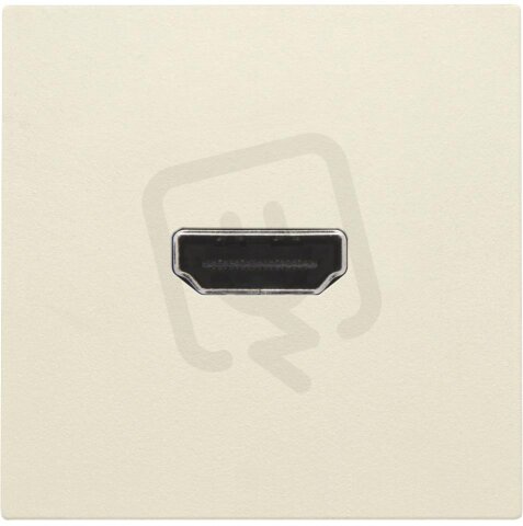 Zásuvka HDMI-HDMI-CREAM NIKO 100-69417