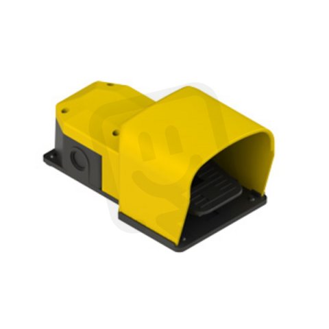 Nožní spínač PX10100, žlutý, (1NO+1NC), závit M20x1,5 PIZZATO PX10100-M2