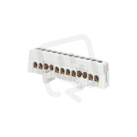 Můstek A 12-F2 (svorkovnice 12x16mm2) krytý IP20 šedý 63A na DIN 1003820