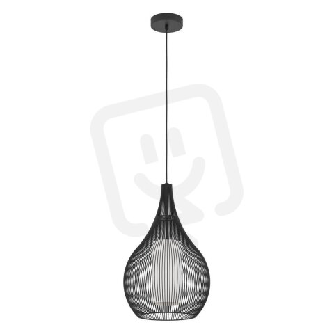Závěsné svítidlo RAZONI 1 E27 d325 černá/bílá 1X40W EGLO 900828