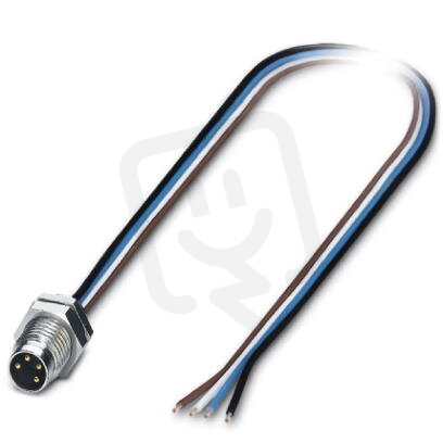 SACC-DSI-M 8MS-4CON-M 8/0,5 Přístrojový konektor zezadu stěny 1453481