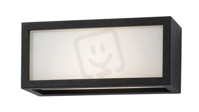 LUBLIN LED 10W IP54 černá RABALUX 77099