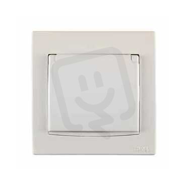 Schneider AYA2800323 Zásuvka 2P+PE, 230V/16A, clonky, IP44, cream