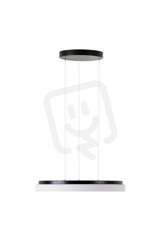 Závěsné LED svítidlo se skleněným stínidlem CARINA LE2 46W IP40 DALI 4K černá