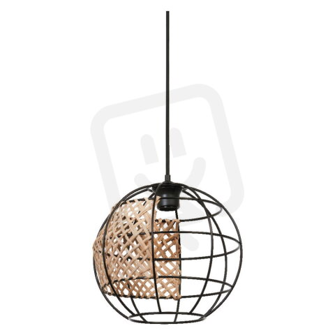 Závěsné svítidlo Decor Cage Globe Pendant E27 Black LEDVANCE 4058075838116