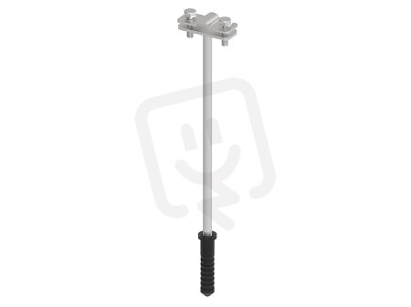 Držák vedení s hmoždinkou L250, drát 8/10mm, hmoždinka 60mm, inox V2A 311413