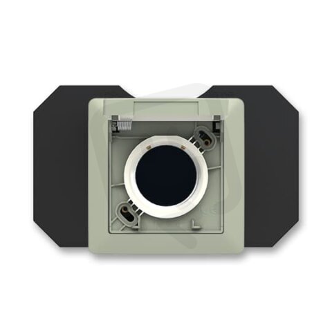 ABB ZONI Zásuvka centrálního vysávání, olivová/bílá 5530T-C67107 143