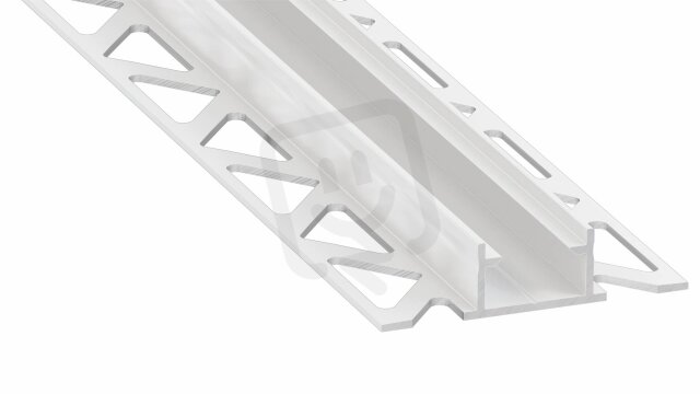 Vestavný hliníkový profil AL-PROFIL NIPO WHITE LACQUERED 1M GREENLUX GXLP2140