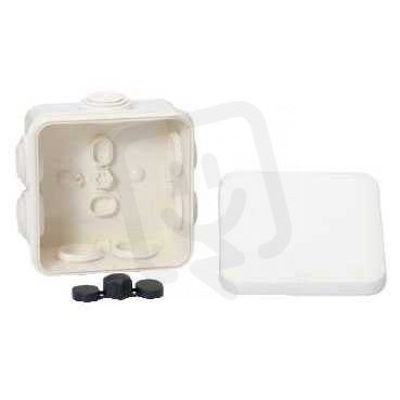 Schneider enn05024 Mureva,inst.krabice 80 x 80 x 45,RAL 9010,průchodky