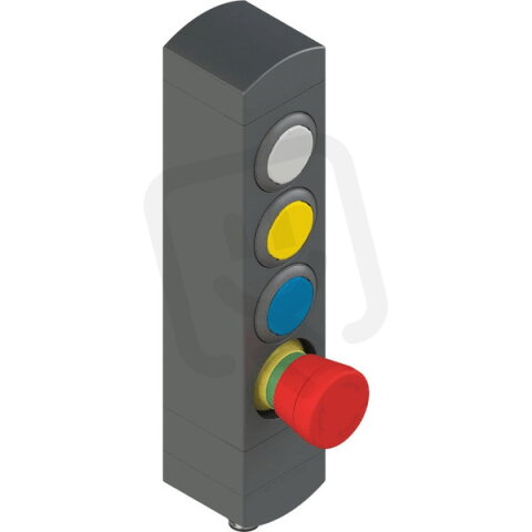 Ovládací jednotka BN 4 prvky (konfigurace A23) 1NO, Konektor M12,12 pólů, IP65