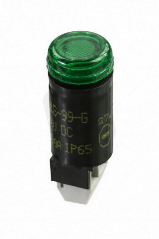 Indikační signálka SMS-99 G 120V AC 8mm zelená ELECO 1009143