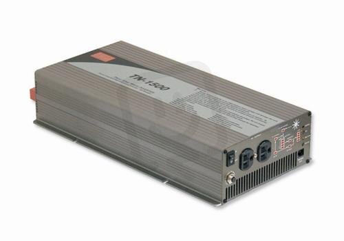 Střídač DC/AC 1500W 12V/230V MEAN WELL TN-1500-212B