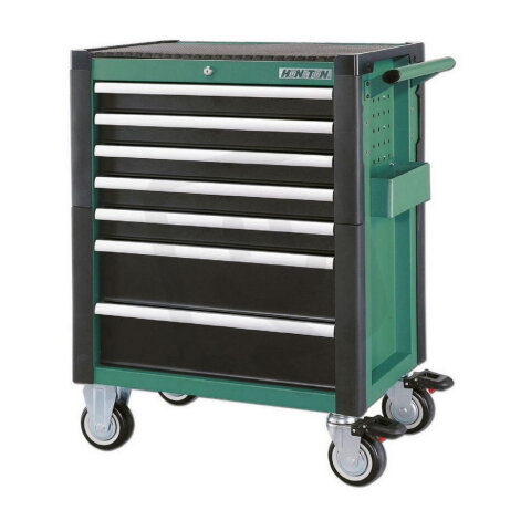 Montážní vozík na nářadí kovový HA102 + vybavení 231 dílů 677x459x1000 mm