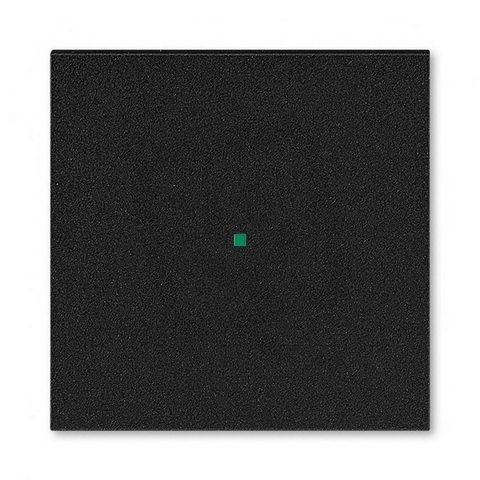 ABB Levit M Kryt 1násobný bez potisku onyx 6220H-A01000 63