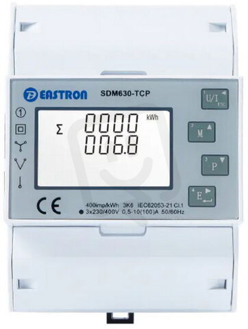 Elektroměr SDM630-TCP MID, EASTRON E818