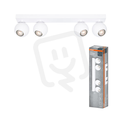 LED SPOT SPHERAL WHITE 4XGU10 OSRAM 4099854588648