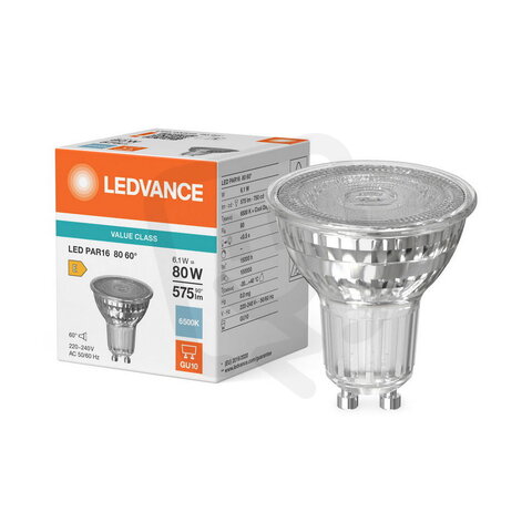 Světelný zdroj LED PAR16 V 6.1W 865 GU10 LEDVANCE 4099854779145
