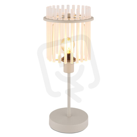 Stolní lampa GORLEY písková 1xE14, max. 40W 230V GLOBO 15698TB