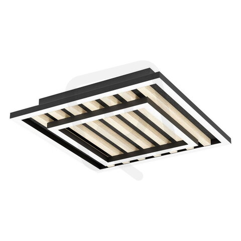 DL LED SCHWARZ/HOLZ L315 CEMBRANO