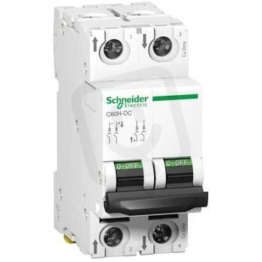 Schneider A9N61526 Jistič C60H-DC 2P 6A C 500V DC