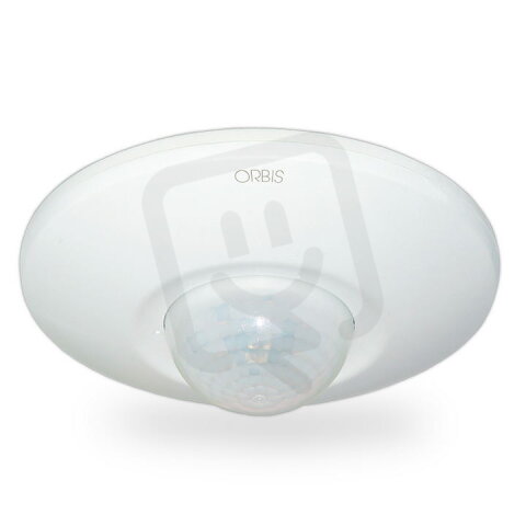 Pohybové čidlo ORBIS CIRCUMAT PRO CR 12 M-360° IP44 10A/230V stropní mon. v12M