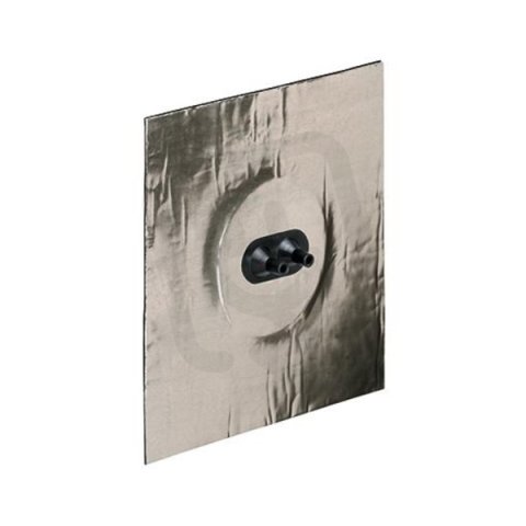 Těsnící manžeta ALU-Butyl 150x150x30mm pro 2ks vedení d4-8mm KAISER 9079-45