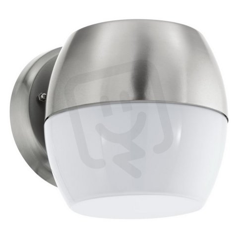 Venkovní nástěnné svítidlo ONCALA LED nerezová ocel/bílá 12W IP44 EGLO 95982