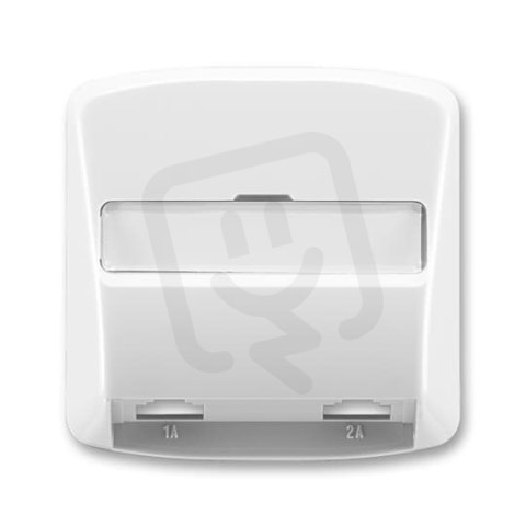 Kryt dvojzásuvky telefonní (pro přístroj 5013U) 5013A-A00215 S šedá Tango ABB