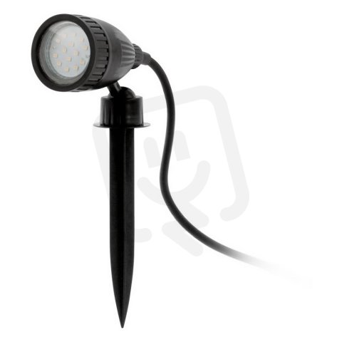 Venkovní zapichovací svítidlo NEMA 1 1xGU10-LED černá 2,8W IP44 EGLO 93384