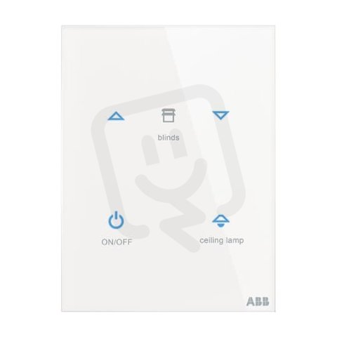 ABB KNX Tacteo prvek ovládací dotykový 4násobný 86x115 TB/U4.7.1-CG