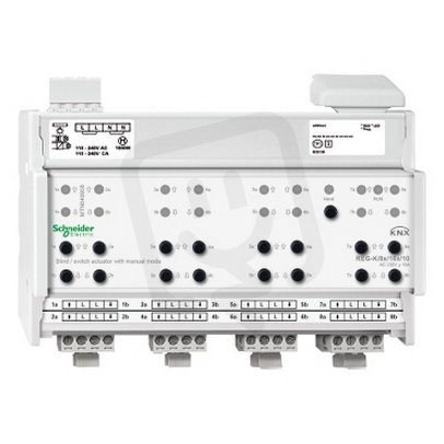 Schneider MTN649908 KNX žaluziový/spínací akční člen REG-K/8x/16x/10