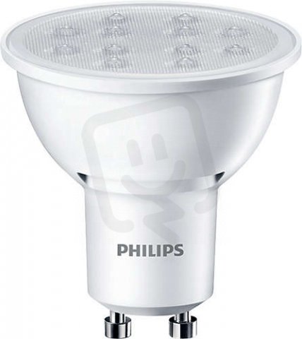LED žárovka Philips 4.5-50W GU10 827 36D 230V