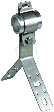 Rohový úchyt NIRO s příložkou pro trubku D 50mm pro DEHNiso-Combi 105341