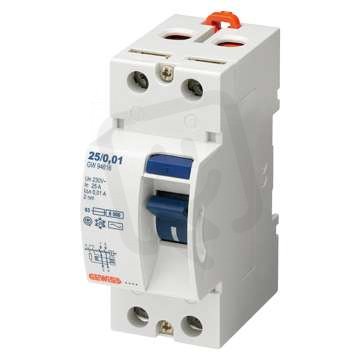 Proudový chránič GW94617 2P,25A,AC,0.03,2M