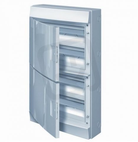 Rozvodnice nástěná, 72 Modulů, plastová