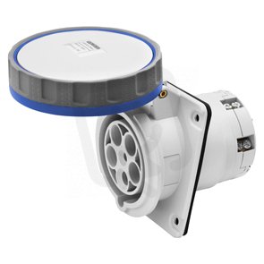 Zásuvka zapuštěná 10° 3pól.+E 63A 230V 9H IP67 GEWISS GW63250H