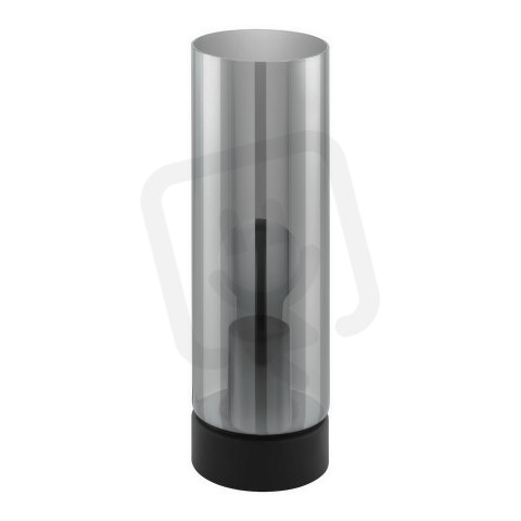 Stolní svítidlo DAMASCO 1 1xE27 černá/černá-transparent 60W IP20 EGLO 98887
