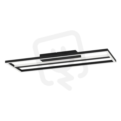 Stropní svítidlo CALAGRANO-Z LED-ZIG-RGB/CCT černá/bílá 21W IP20 EGLO 900567