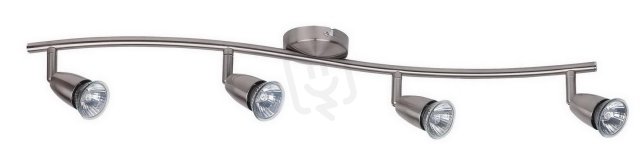 Norman GU10 4x 50W IP20 saténový chrom RABALUX 5994