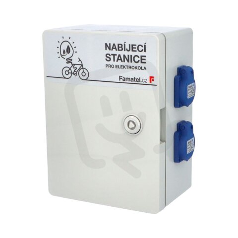 Nabíjecí stanice pr39123-10kA-16-1- 2-0-0, IP54, Un 230V, In 16A FAMATEL pr037
