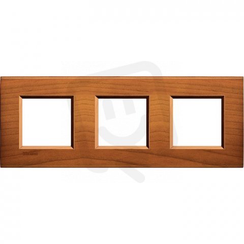 BTICINO LIVINGLIGHT RÁMEČEK HRANATÝ 2+2+2MODULOVÝ TŘEŠEŇ LNA4802M3LCA