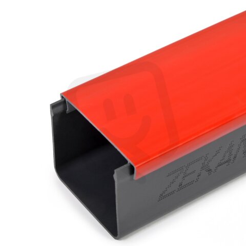 Kabelový žlab ZEKAN 3R (130x140 mm), 2000 mm, červená CWS 004228V