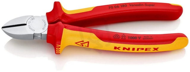 Boční štípací kleště 180 mm KNIPEX 70 06 180