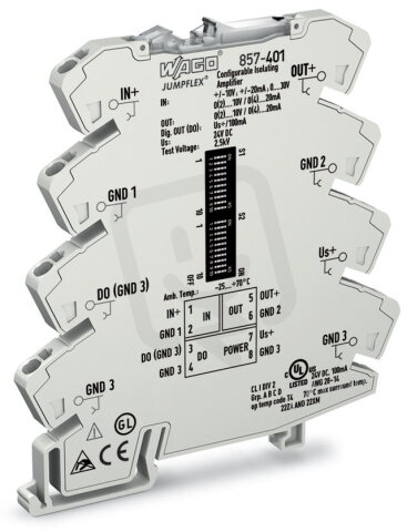 857-401 Zesilovač s izolací UI UI