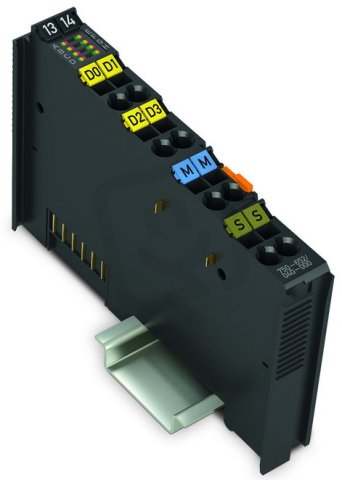 Sériové rozhraní RS-232/485 Extrémní tmavě šedá WAGO 750-652/040-000